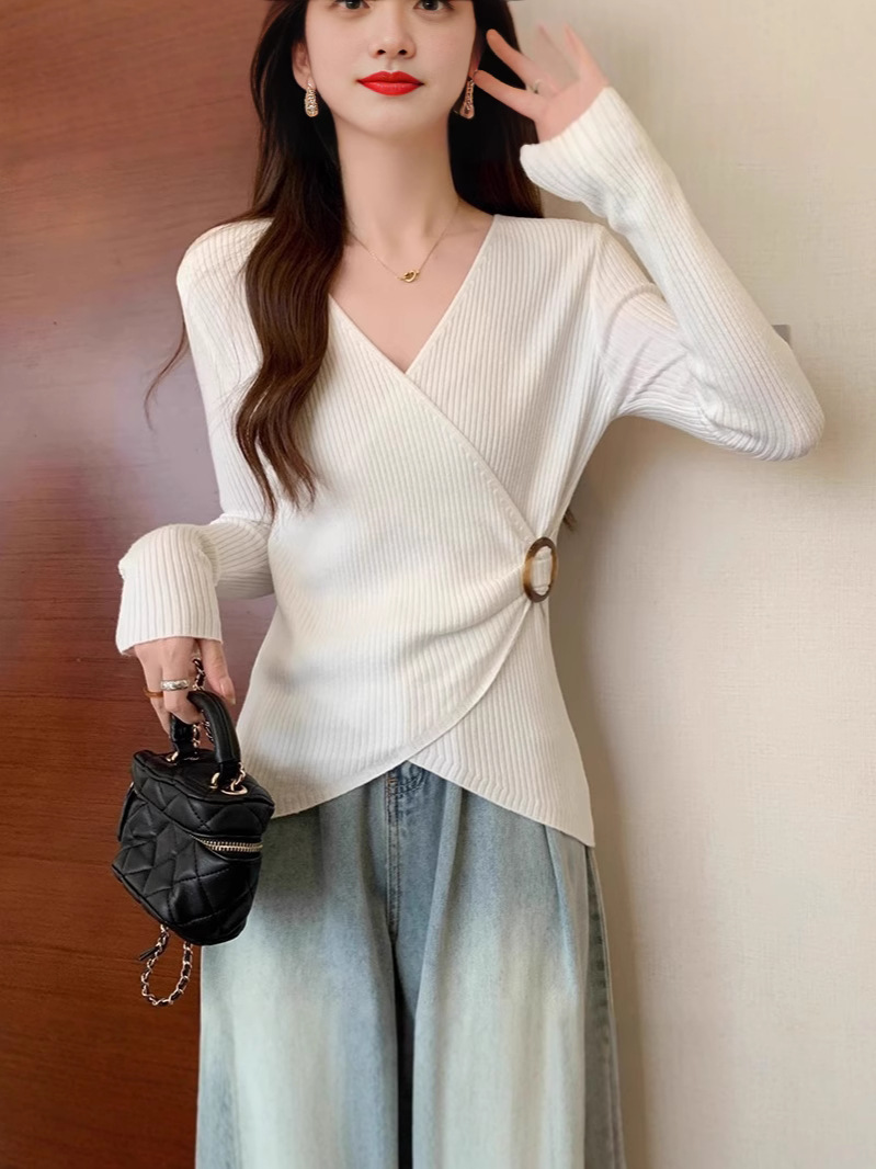 Thin V-neck Slim-fit - Image 5