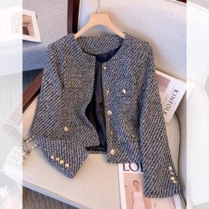 French Style Knit Coat