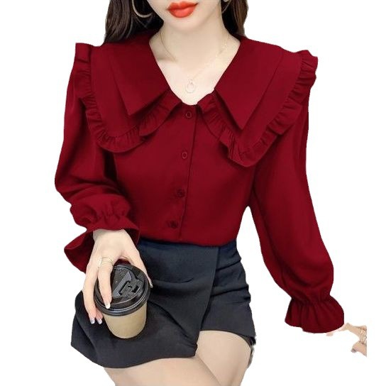 Bubble Sleeve Doll Shirt - Image 5