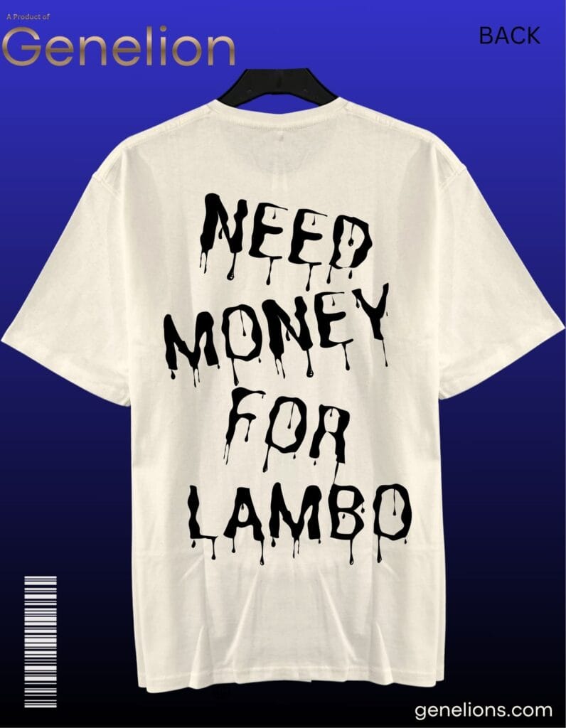 LAMBO LOVER WHITE TEE