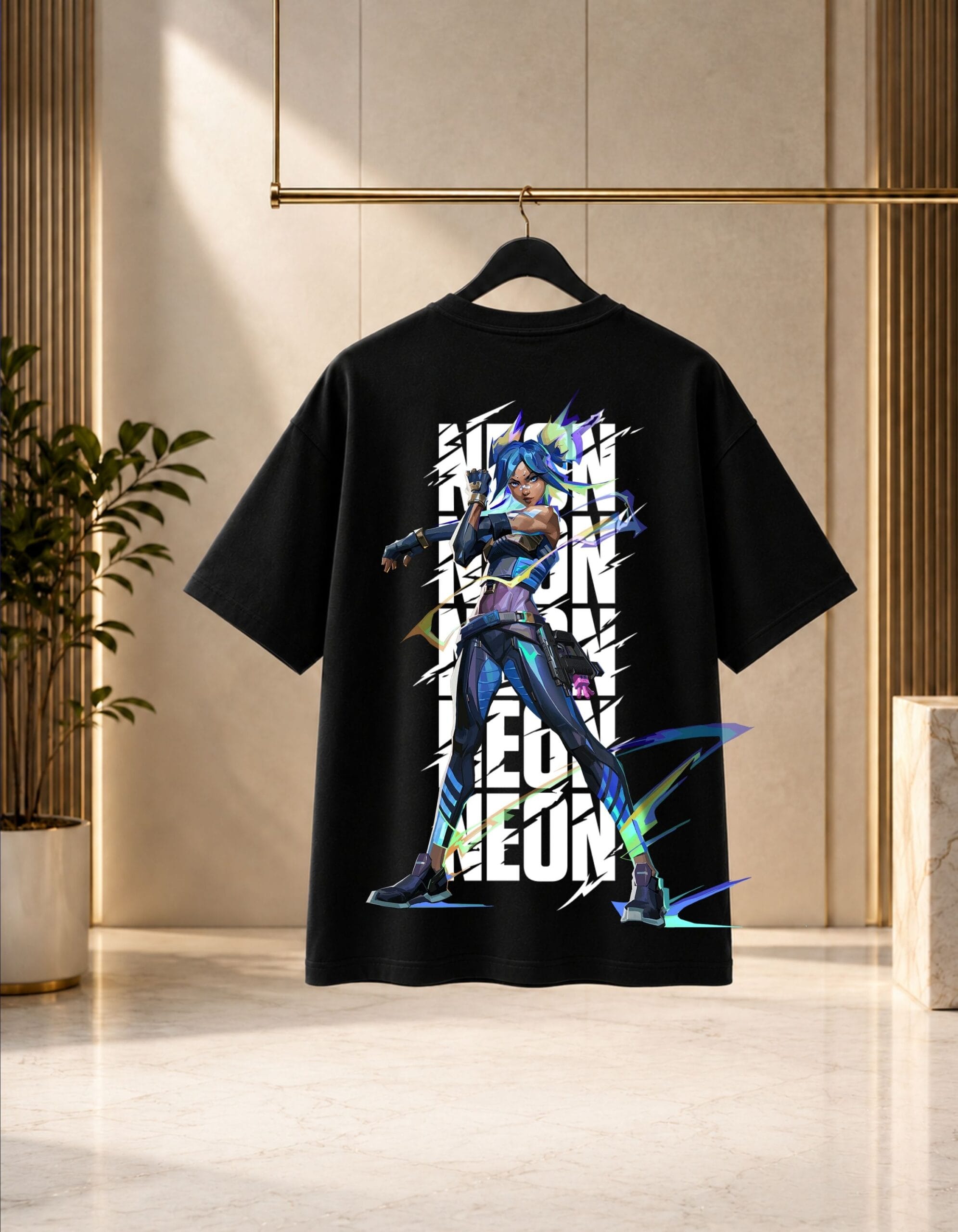 NEON // Electric Flash Tee