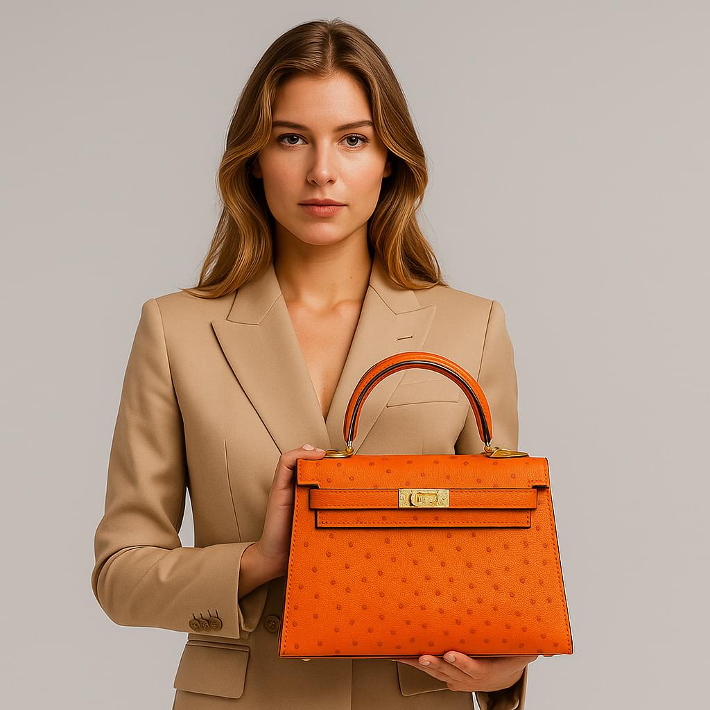 Diamond Lock Handbag